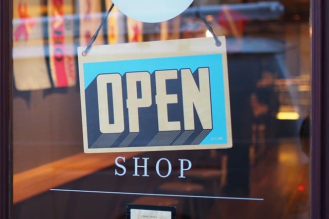 door sign
