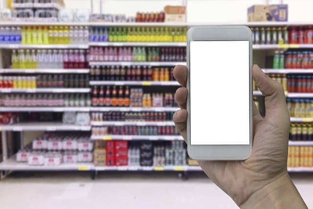phone in hand